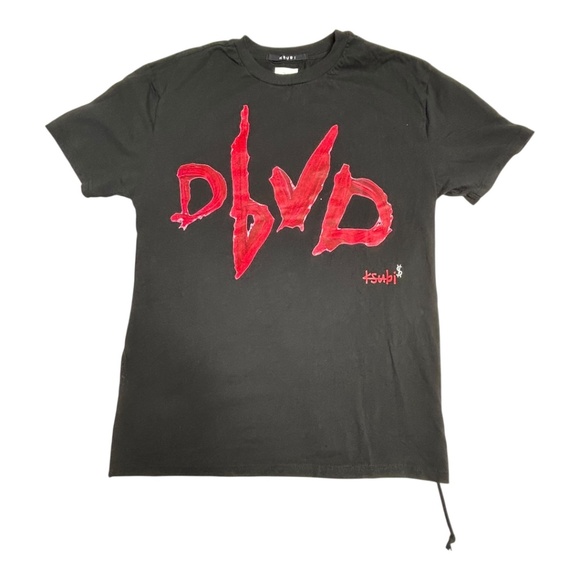 KSUBI Front Graphic Black Kross Graphic Tee Black Extra Small - Picture 2 of 10